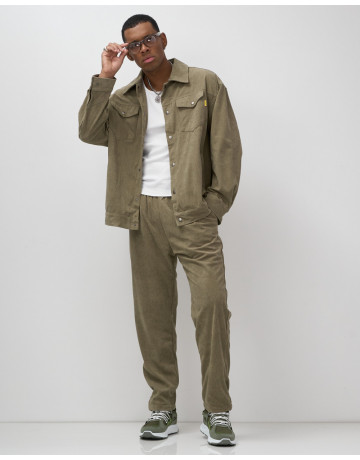 Мужской велюровый спортивный костюм для весны и лета