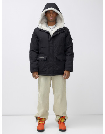 Мужская зимняя парка с капюшоном: защита от холода и ветра