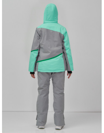 Женская горнолыжная куртка с ярким принтом