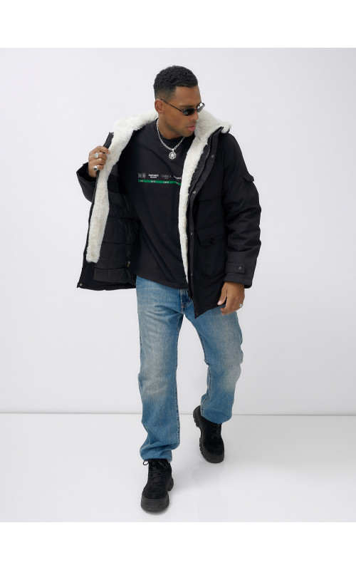 Мужская зимняя парка для активного отдыха