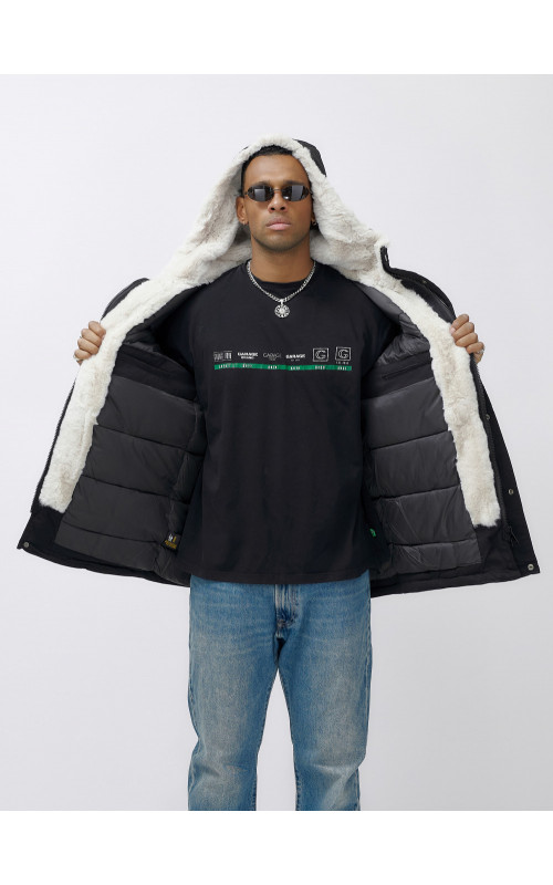 Мужская зимняя парка для активного отдыха