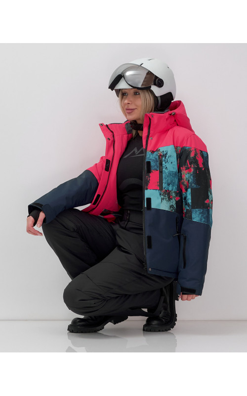 Женский горнолыжный костюм зимний, размерный ряд 40–50.