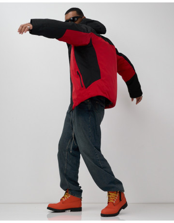 Мужская горнолыжная куртка для зимы: свободный крой.