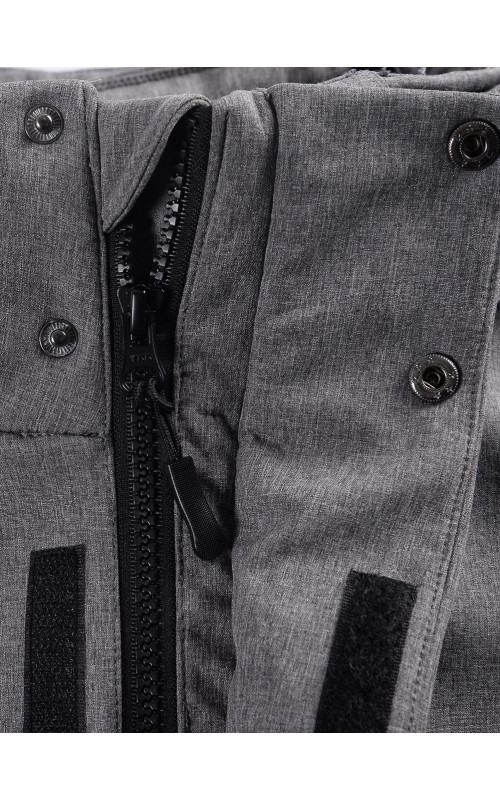 Спортивная парка с капюшоном для активных мужчин