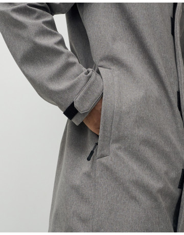 Спортивная парка с капюшоном для активных мужчин