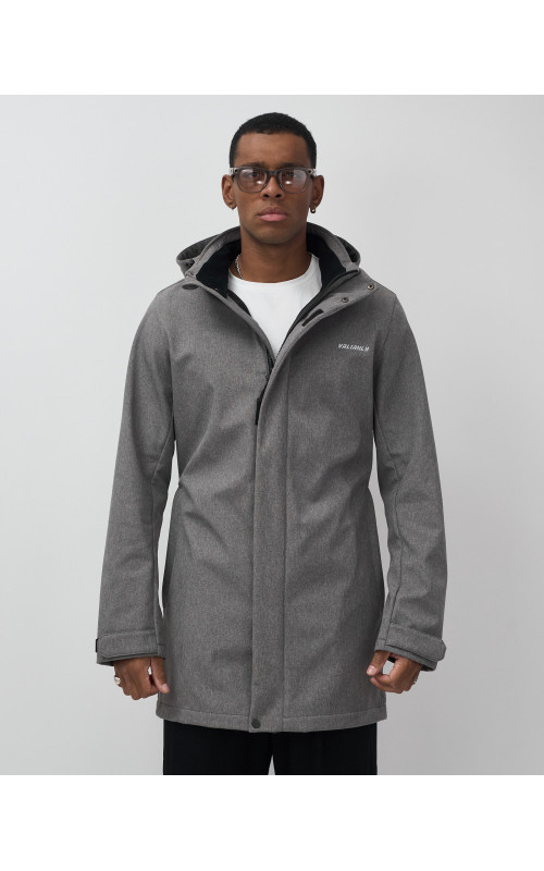 Спортивная парка с капюшоном для активных мужчин