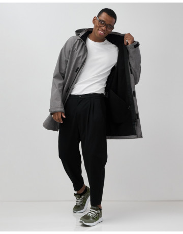 Спортивная парка с капюшоном для активных мужчин