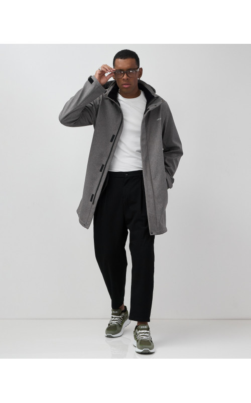 Спортивная парка с капюшоном для активных мужчин