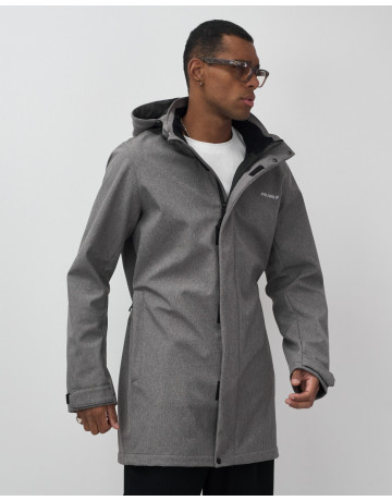 Спортивная парка с капюшоном для активных мужчин