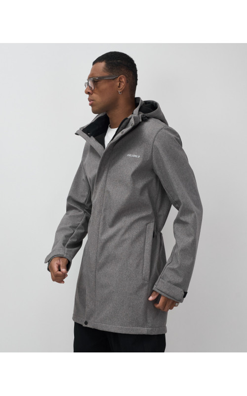 Спортивная парка с капюшоном для активных мужчин