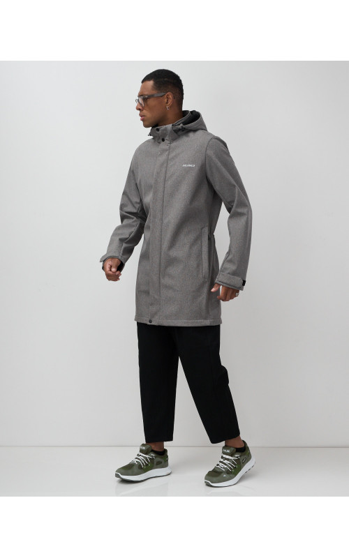 Спортивная парка с капюшоном для активных мужчин