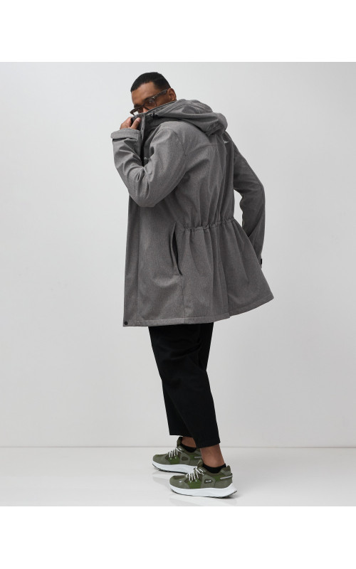 Спортивная парка с капюшоном для активных мужчин