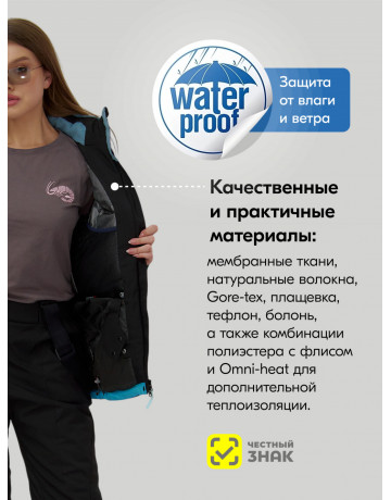 Женский горнолыжный костюм для зимних активностей