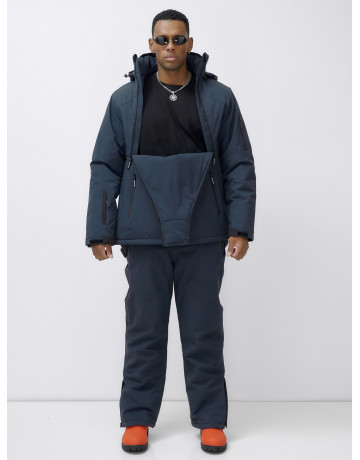 Мужской горнолыжный костюм: куртка-анорак и полукомбинезон