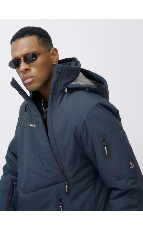 Мужской горнолыжный костюм: куртка-анорак и полукомбинезон