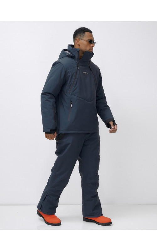 Мужской горнолыжный костюм: куртка-анорак и полукомбинезон