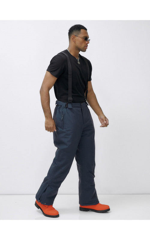 Мужской горнолыжный костюм: куртка-анорак и полукомбинезон