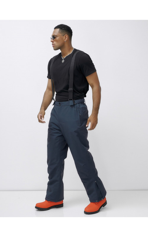 Мужской горнолыжный костюм: куртка-анорак и полукомбинезон