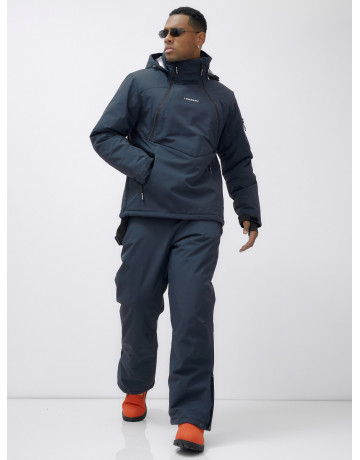 Мужской горнолыжный костюм: куртка-анорак и полукомбинезон