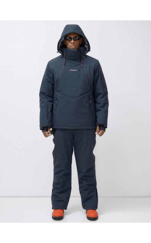 Мужской горнолыжный костюм: куртка-анорак и полукомбинезон