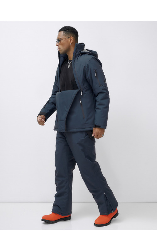 Мужской горнолыжный костюм: куртка-анорак и полукомбинезон