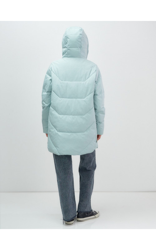 Женская утеплённая куртка с капюшоном для осени и зимы, свободный покрой.