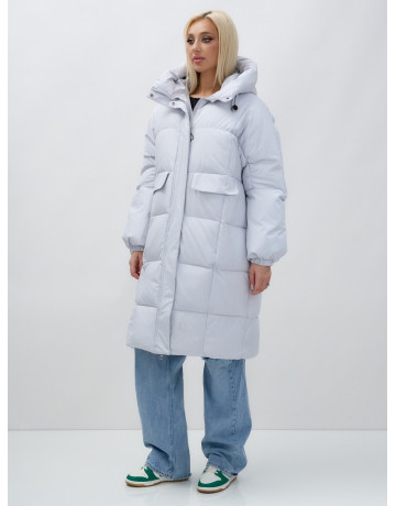 Женская куртка летучая мышь с капюшоном для холодной погоды