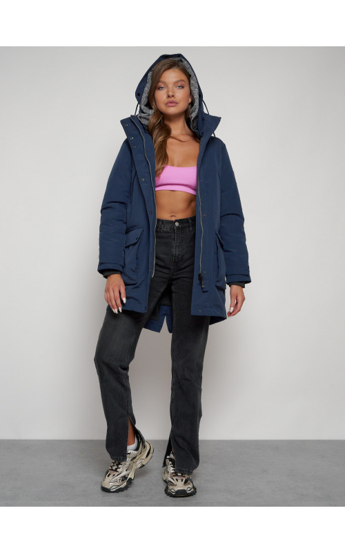 Женская зимняя парка для активного отдыха.