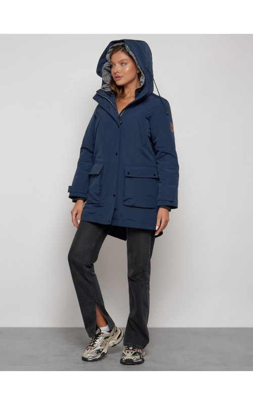 Женская зимняя парка для активного отдыха.