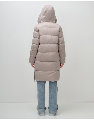 Длинный зимний пуховик для женщин