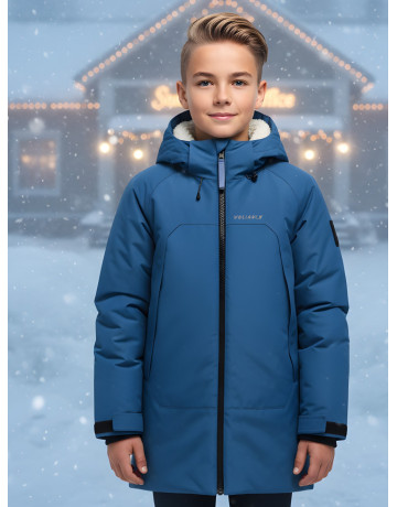 Зимняя парка для мальчика-подростка.