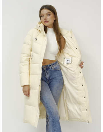 Длинный зимний пуховик для женщин