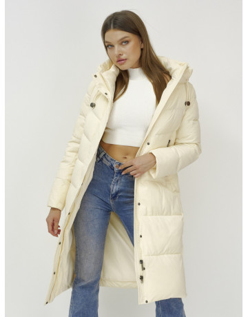 Длинный зимний пуховик для женщин