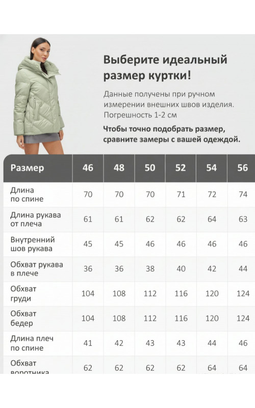 Женский зимний пуховик «Модный» с мехом.