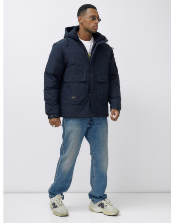 Мужская зимняя куртка большого размера для холодной погоды