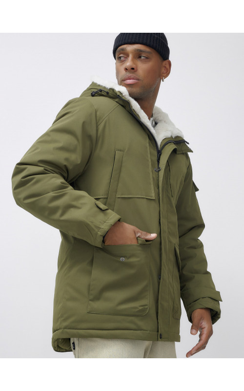 Мужская зимняя парка с капюшоном: стиль и тепло для активного отдыха