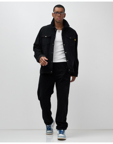 Мужской велюровый спортивный костюм для весны и лета.