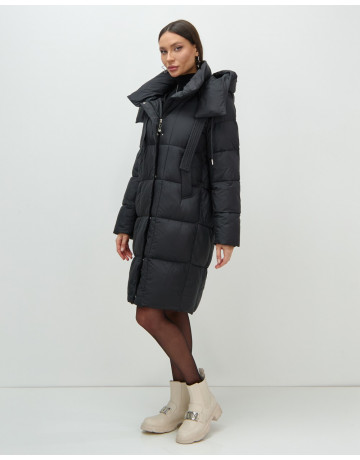 Длинный зимний пуховик для женщин