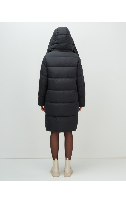 Длинный зимний пуховик для женщин