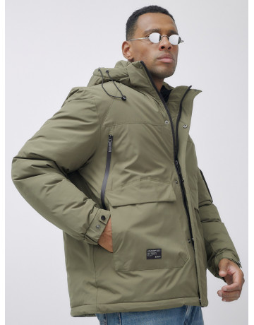 Мужская зимняя куртка большого размера для холодной погоды