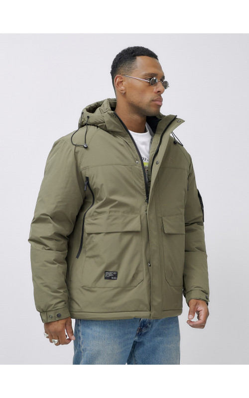 Мужская зимняя куртка большого размера для холодной погоды