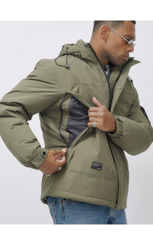 Мужская зимняя куртка большого размера для холодной погоды