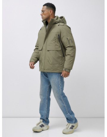 Мужская зимняя куртка большого размера для холодной погоды