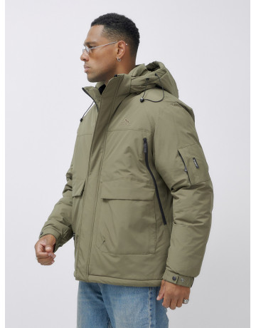 Мужская зимняя куртка большого размера для холодной погоды