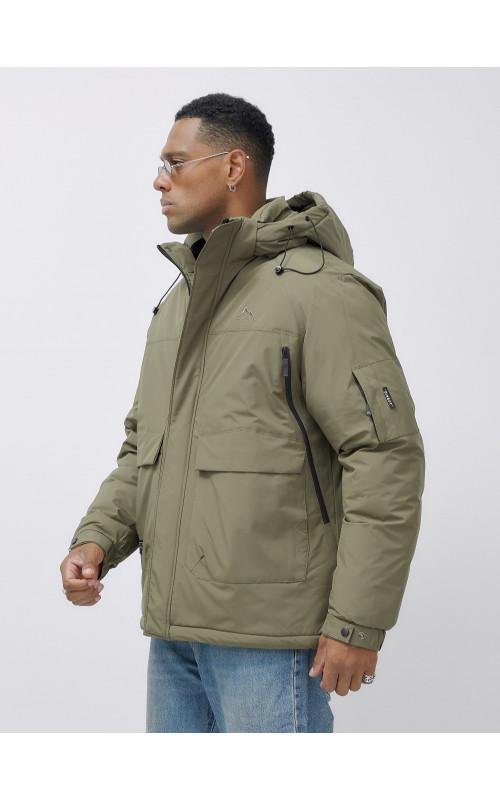 Мужская зимняя куртка большого размера для холодной погоды