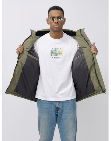 Мужская зимняя куртка большого размера для холодной погоды