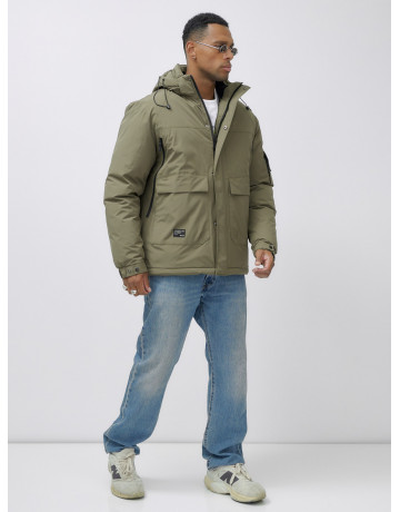 Мужская зимняя куртка большого размера для холодной погоды