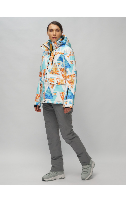 Женский горнолыжный костюм зимний.