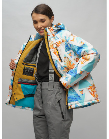 Женский горнолыжный костюм зимний.