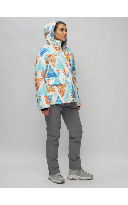 Женский горнолыжный костюм зимний.